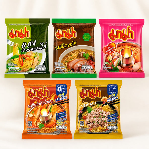 MAMA Noodle Collection product shot
