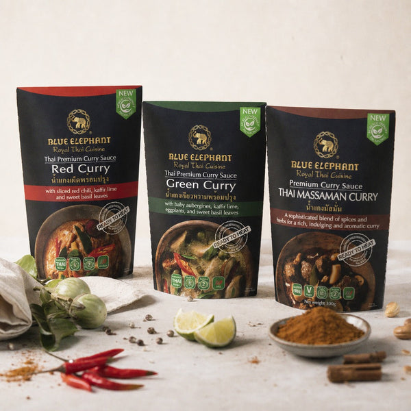 Thai Curry Sauce Trio product shot