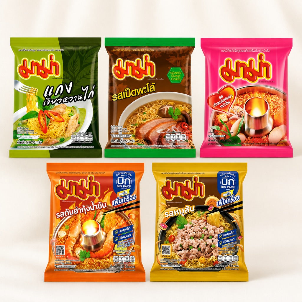 MAMA Noodle Collection product shot