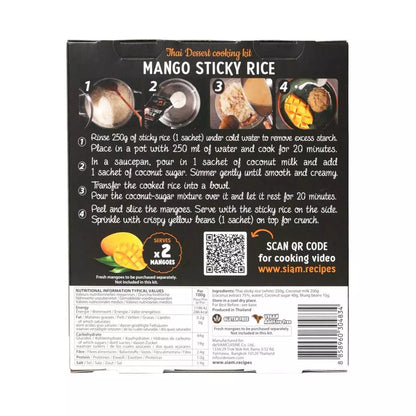 4-Mango Sticky Rice Cook kit label